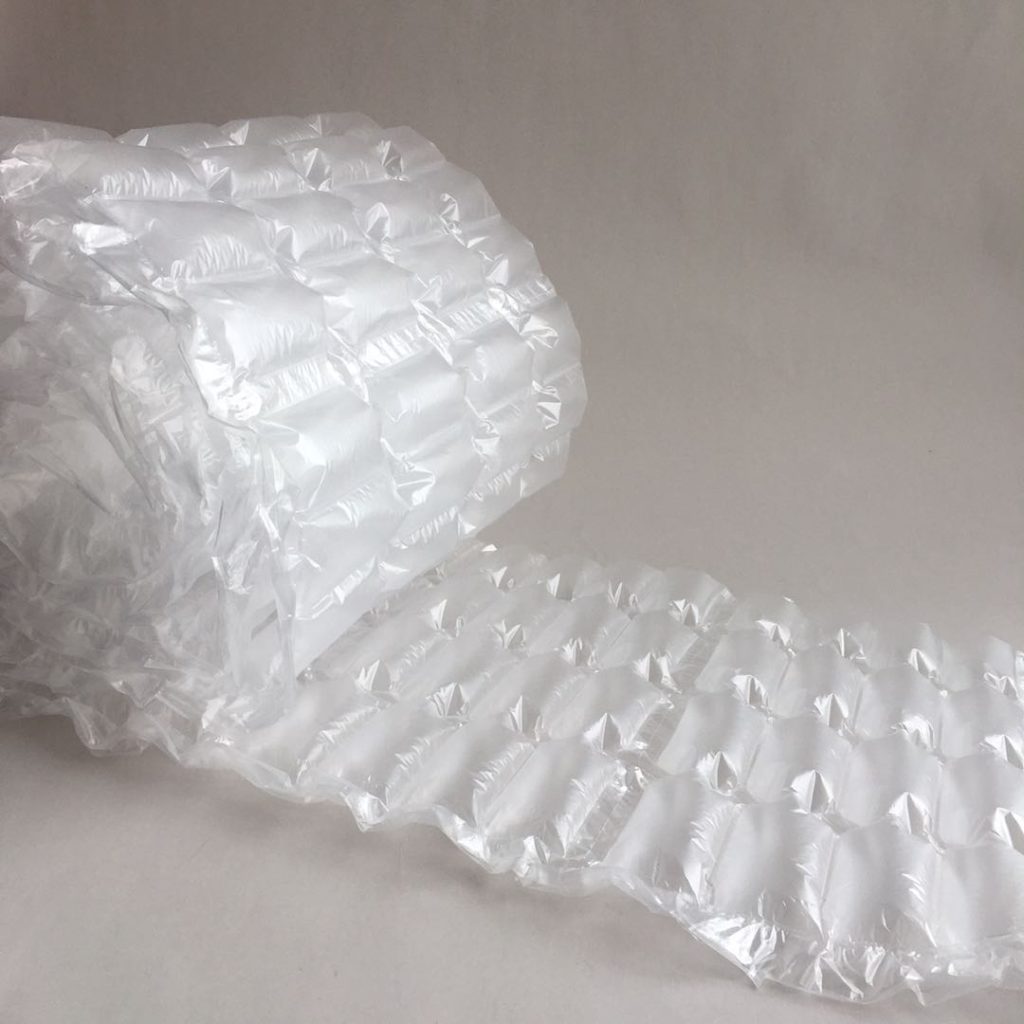 inflatable packaging bag,air cushion film,air pillow,void fill bag